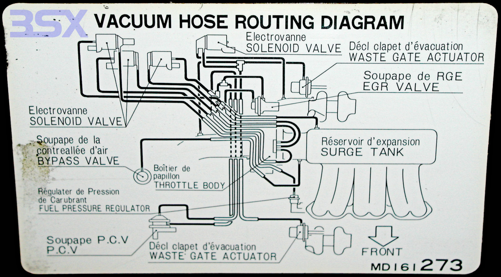 Engine Vacuum Diagram Repair Maintenance